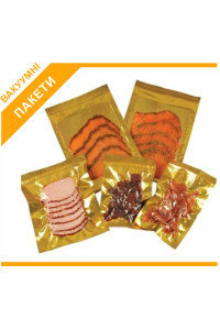 Металізований вакуумний пакет 30*40см (Золото)